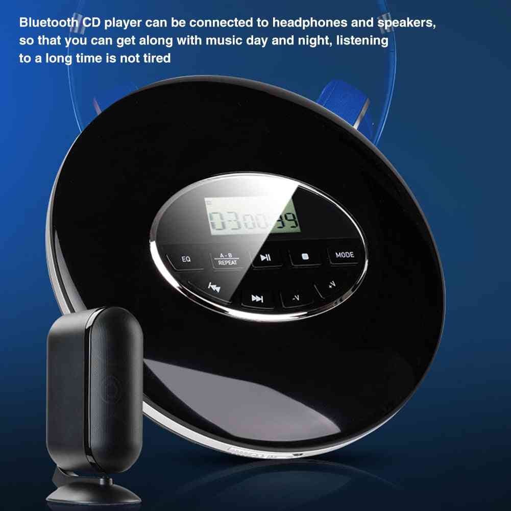Kannettava CD-soitin bluetooth Walkman-soittimella LCD-näytöllä