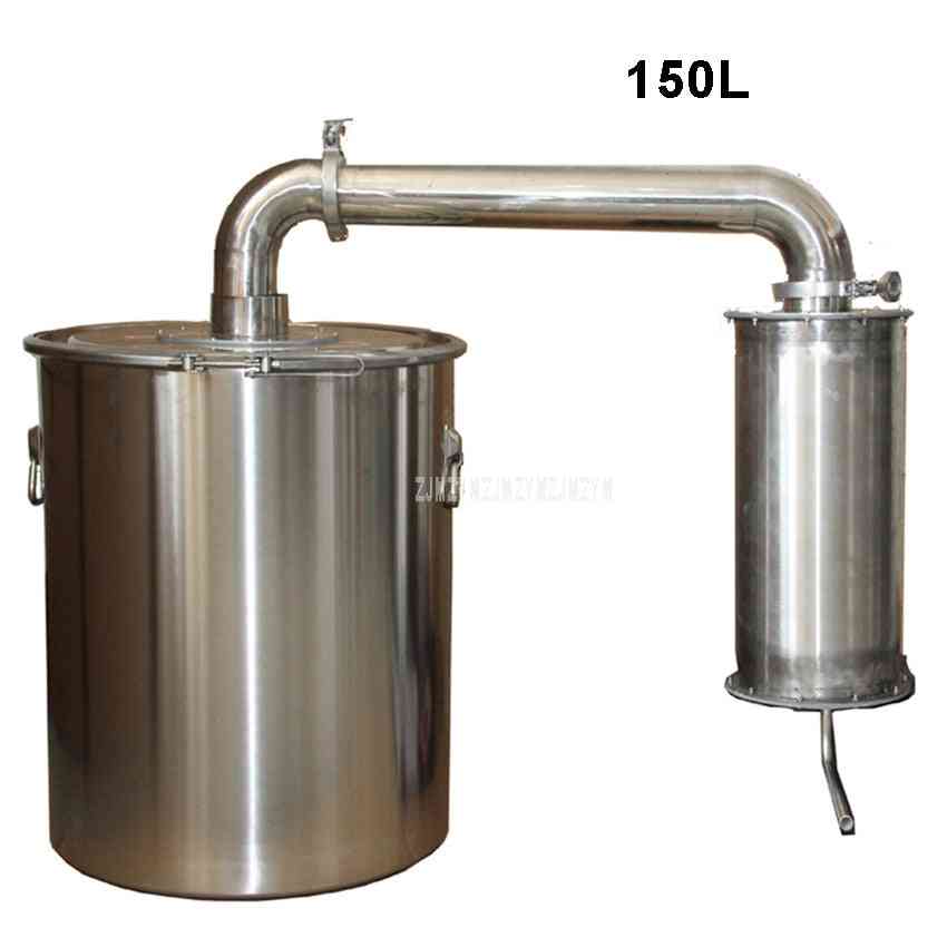 150l Stainless Steel Wine Brewing Machine Distiller Liquor Distillation Household Wine Making Equipment With Water Pump