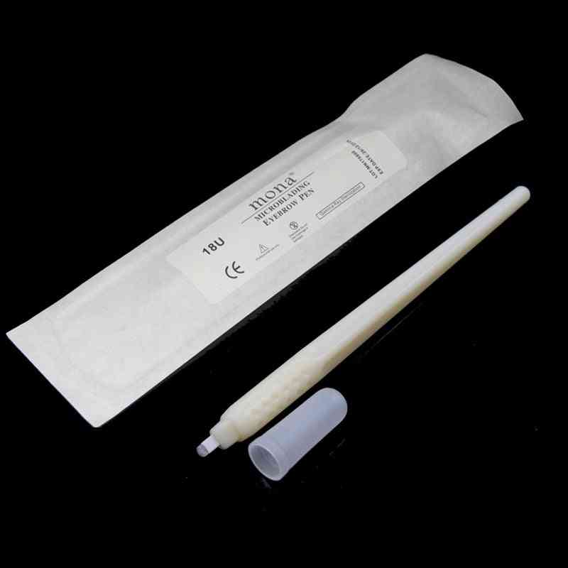 Disposable Microblading Tools, Manual Tattoo, Eyebrow Pen With Blade, Permanent Makeup