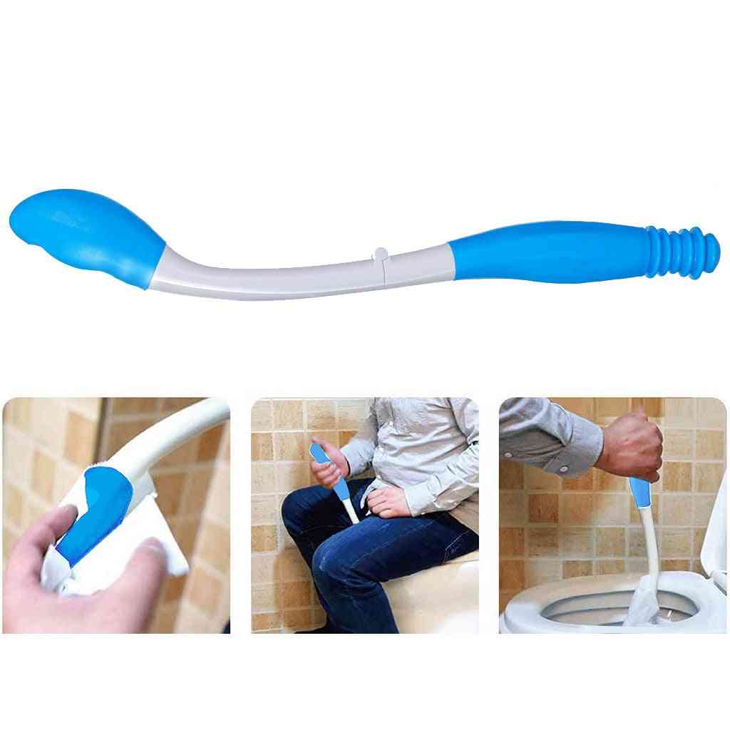 Toilet Self Aids Handled Bottom Wiper Tissue Grip Helper