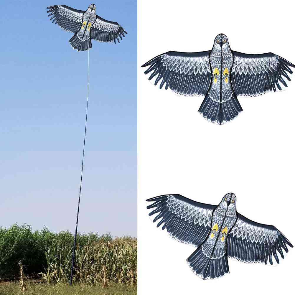 Emulering- hauk fugleskremmer, drive kite fugleskremsel, frastøtende skadedyrbekjempelse