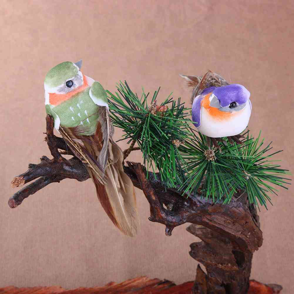 Artificial Feather Decoration- Foam Animal Ornament, Craft Bird Models