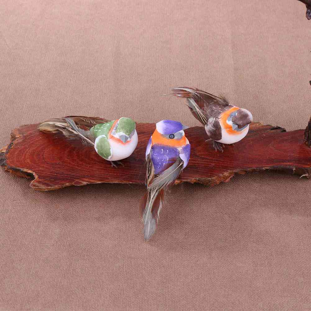 Artificial Feather Decoration- Foam Animal Ornament, Craft Bird Models