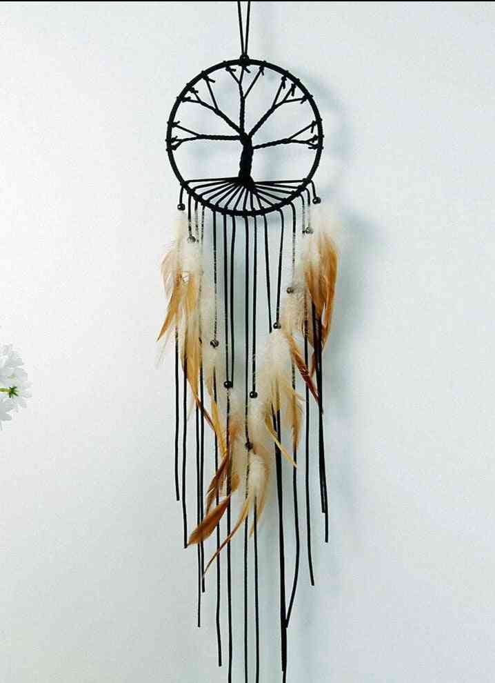 Indian Tree Of Life Wind Chimes Wall Hanging Pendant Dream Catcher