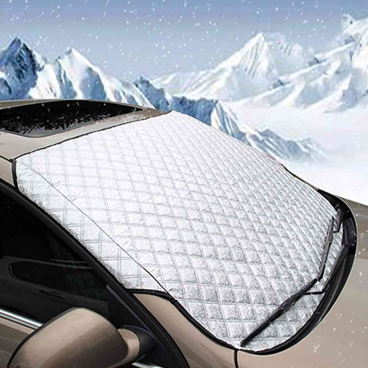 Car Windscreen Cover Anti Snow Frost Ice Shield Dust Protector &  Heat Sun Shade