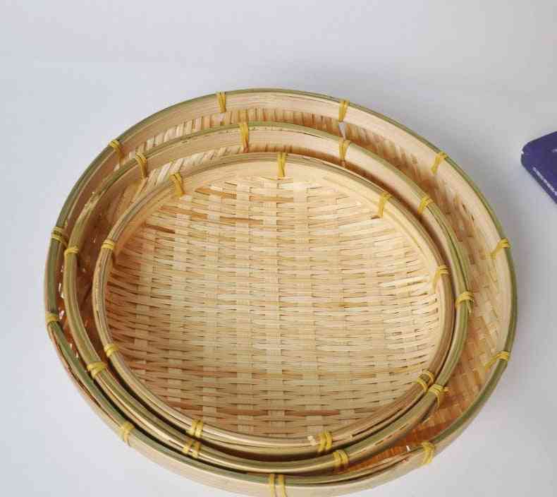 Round Dustpan Diy Decorative Fruit Bread Basket