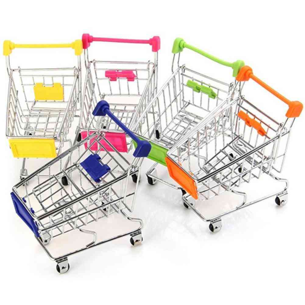 Supermarket Hand Trolley Mini Shopping Cart