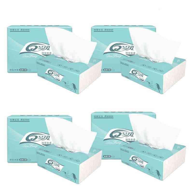 Silky Smooth Soft Premium 3-ply Toilet Paper / Facial Tissues