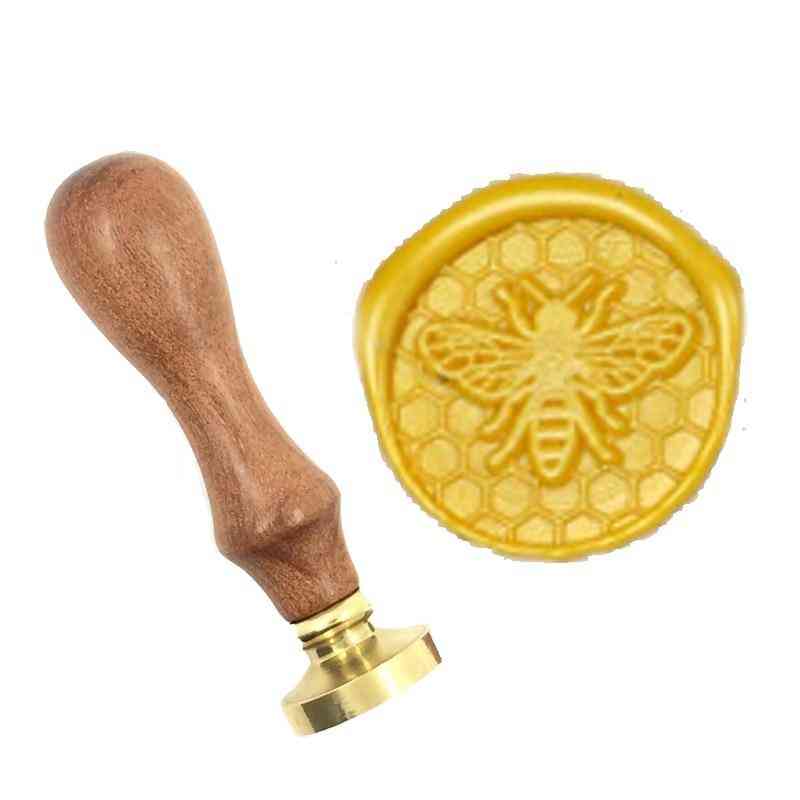 Lovely Natural Bee Wax Stamp