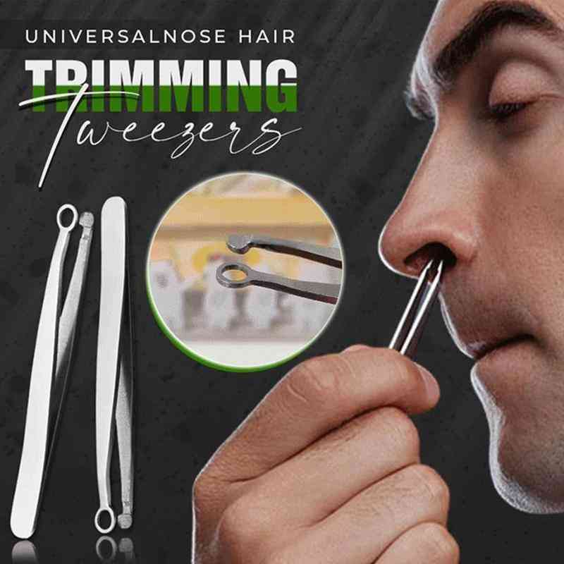Universal näshårstrimmer pincett klippare