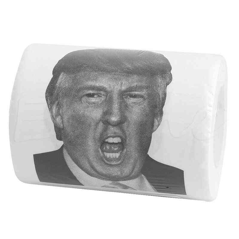 Donald trump huumori wc -paperirulla