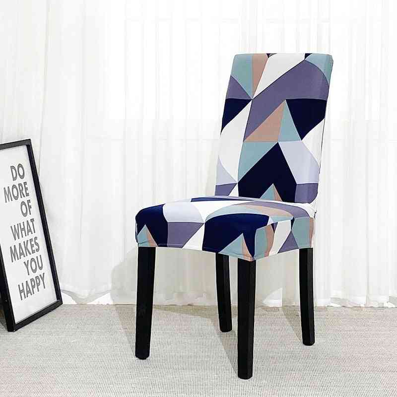 Geometria spandex tuoli slipcover. joustava tuolin päällinen