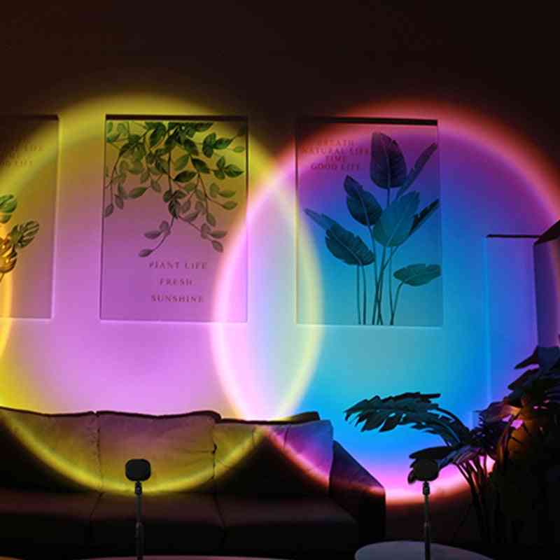 Projektor nattlampor, usb sängbordslampa