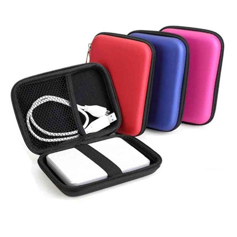 Mini Usb Cables Case Cover Pouch Earphone Bag For Pc Laptop Hard Disk