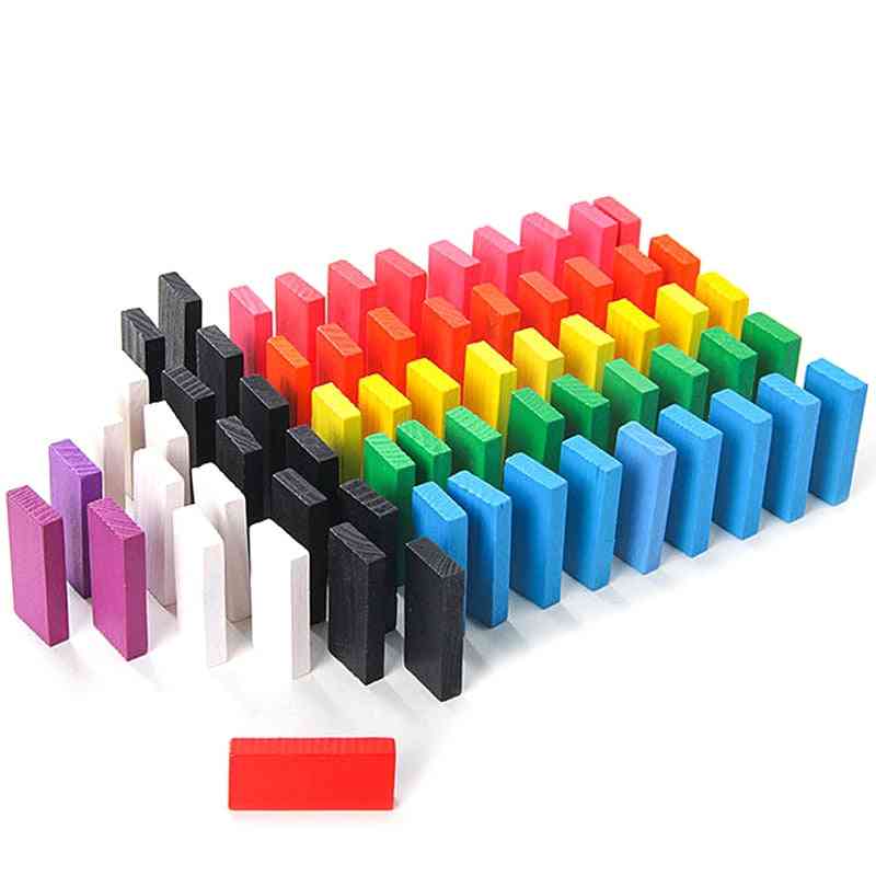Rainbow Wood Ino Building Block Kit