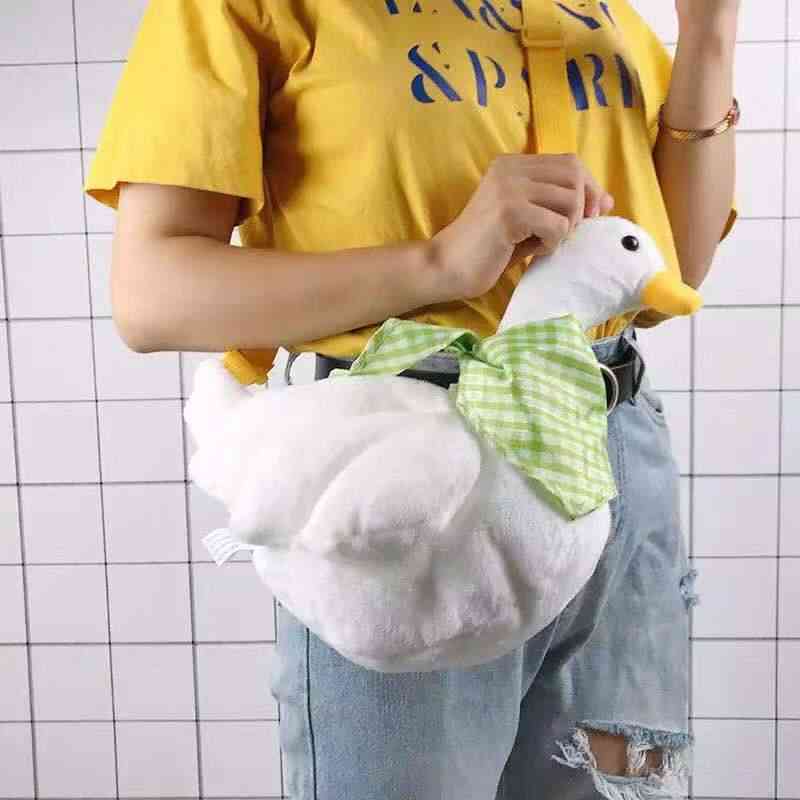 Duck Plush Purse Messengers Bags