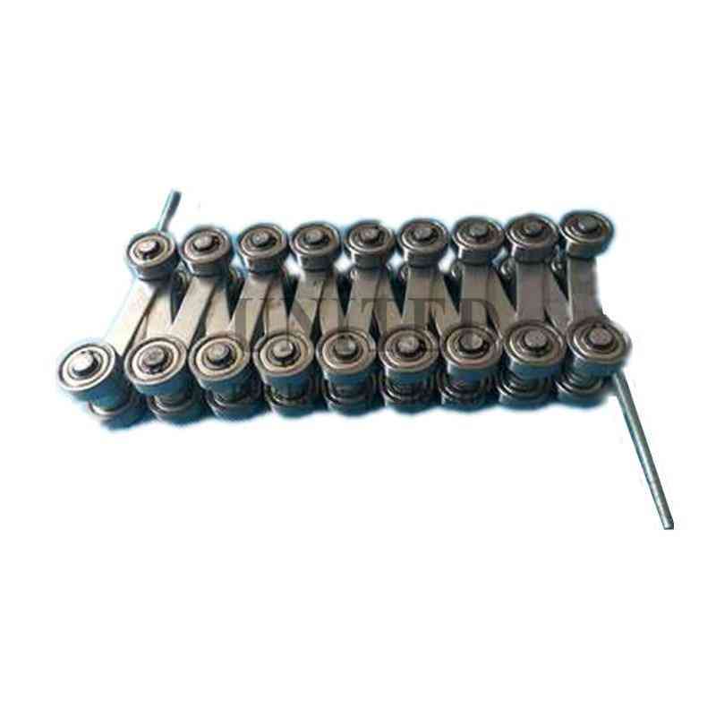 United Escalator Handrail Newel Slewing Chain 17 Sections Double-ended Screw..