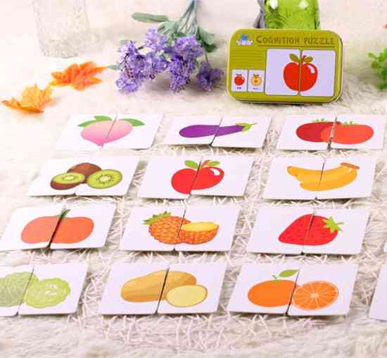 Infant Early Head Start Training Puzzle Cognitive Card