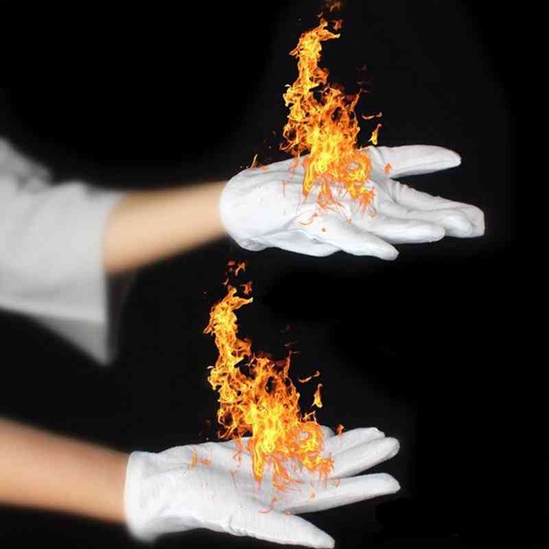 Fire Gloves For Magicians Stage Magic