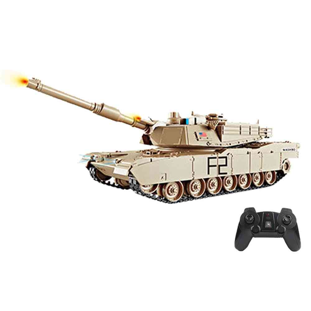 Rc Battle Tank Military War Heavy Large Interactive Remote Control Toy