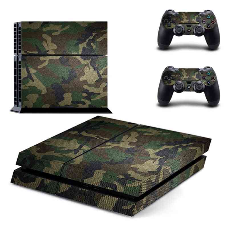 Plastic Vinyl Skin Sticker For Sony Ps 4 Console