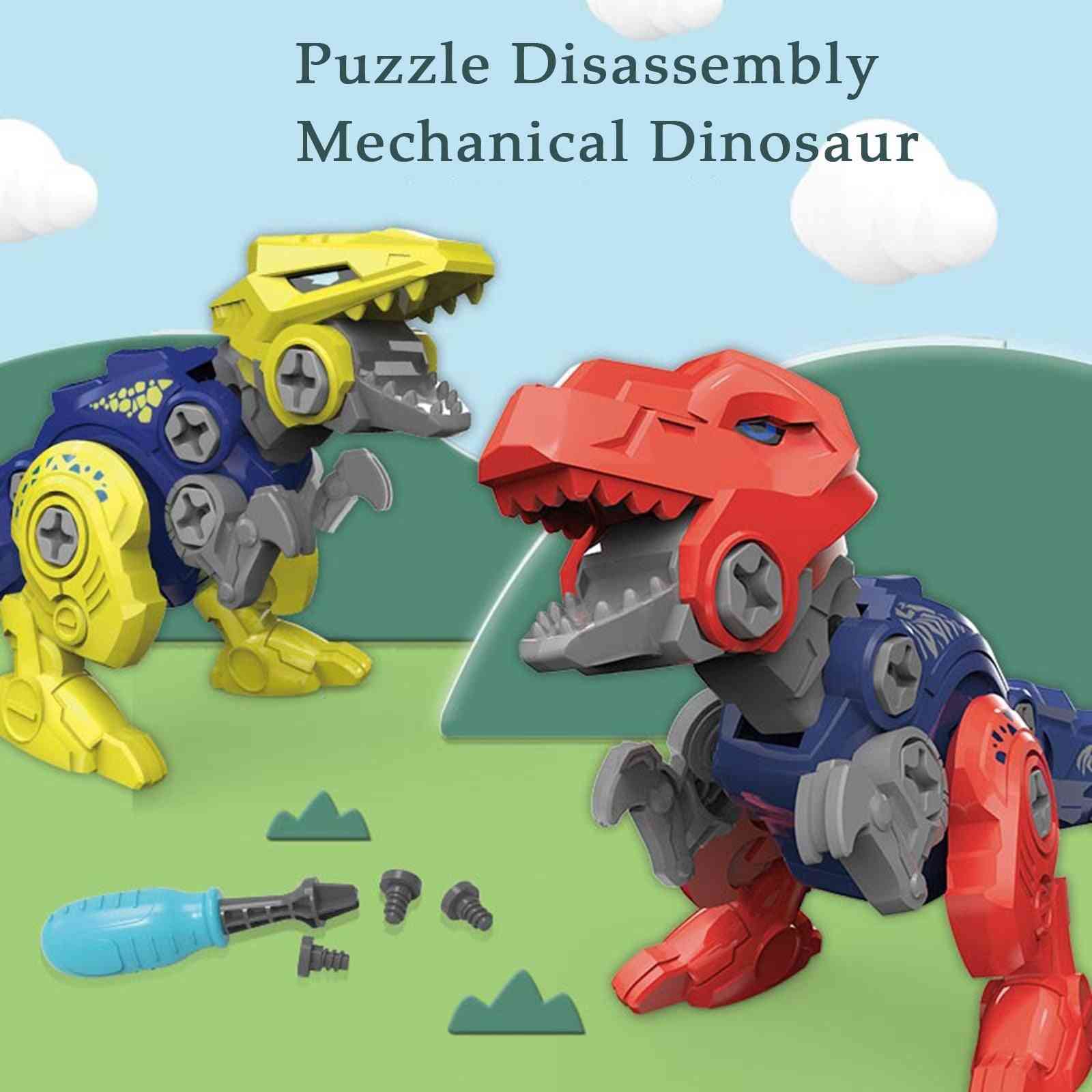 Børn skrue demontering dinosaur kombination