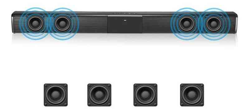 Wired / Wireless Bluetooth Surround Speaker