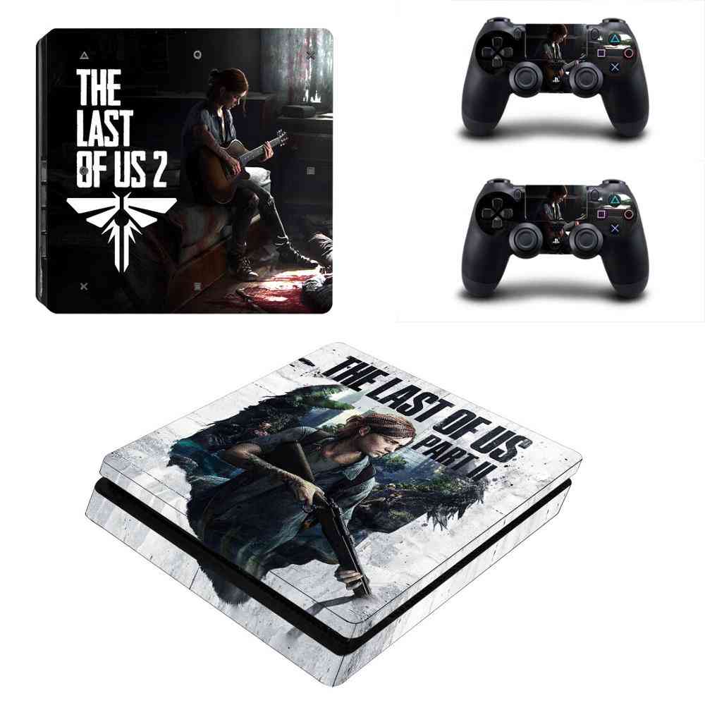 Slim Skin Sticker For Sony Playstation 4 Console And Controller
