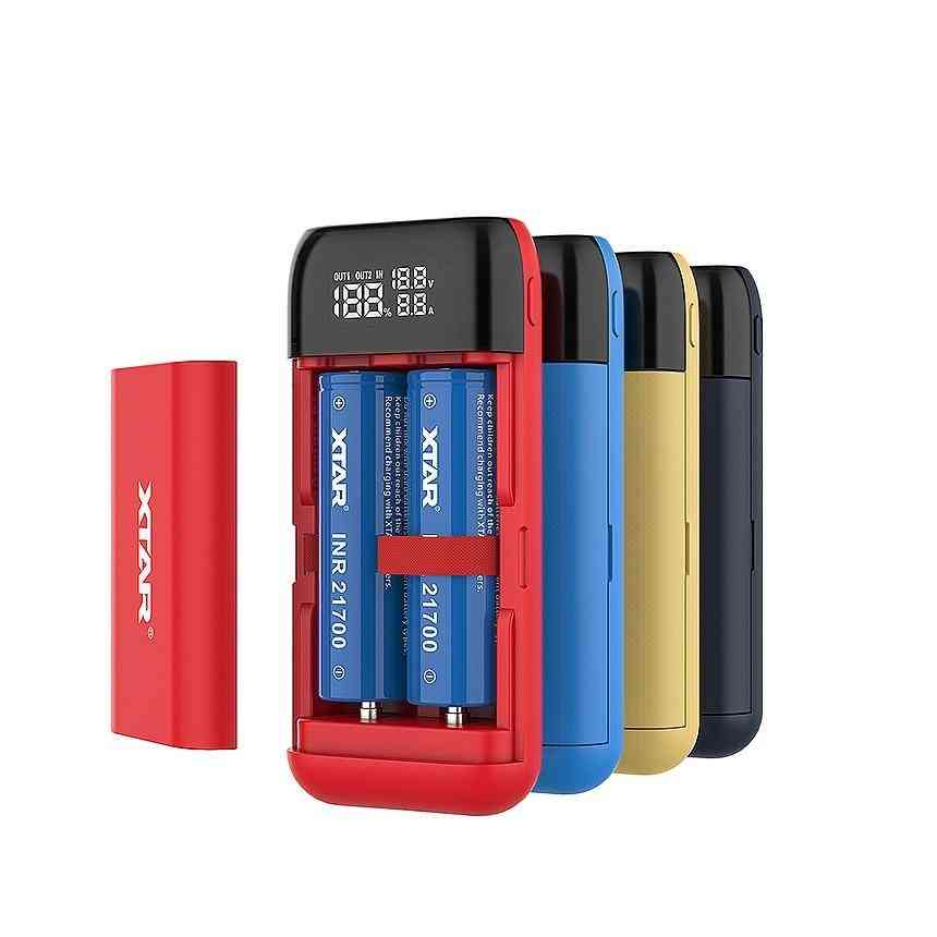 Rechargeable Battery 18650 Charger Power Bank