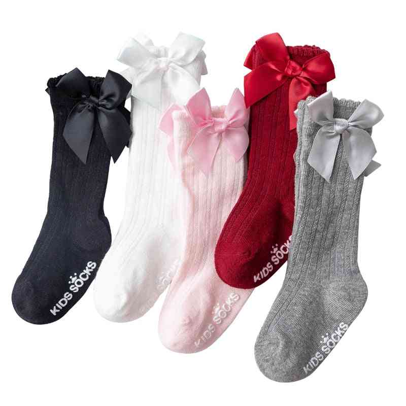 0-4 år vintertykke babyknæhøje sokker