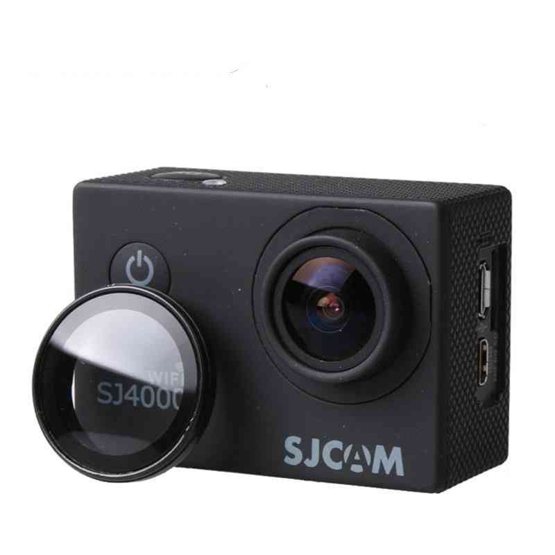 Sj4000 Uv Filter Cover Lens For Sjcam Wifi Sj4000 Sj4000plus Protective Optical Glass Lens Cover Filter Accessories