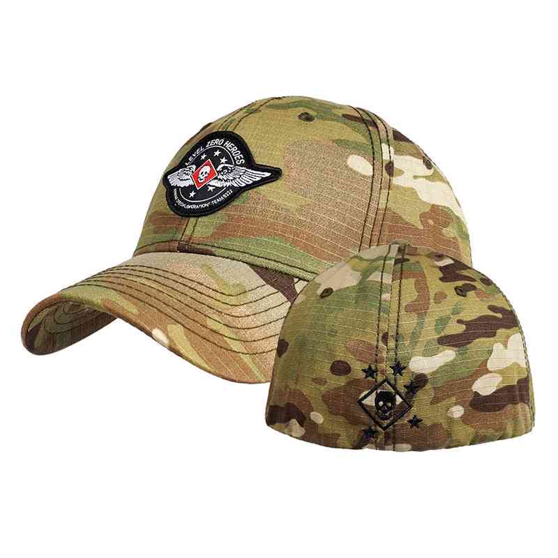 Tactical Baseball Cap, Snapback Stretchable Hat