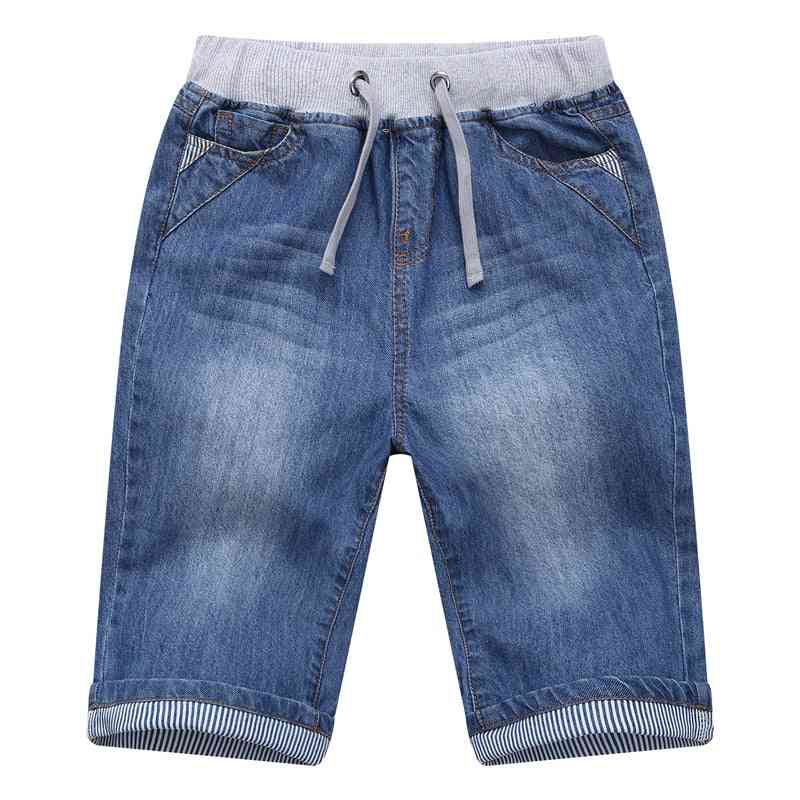 Summer Design Printing Embroidery Jean Shorts
