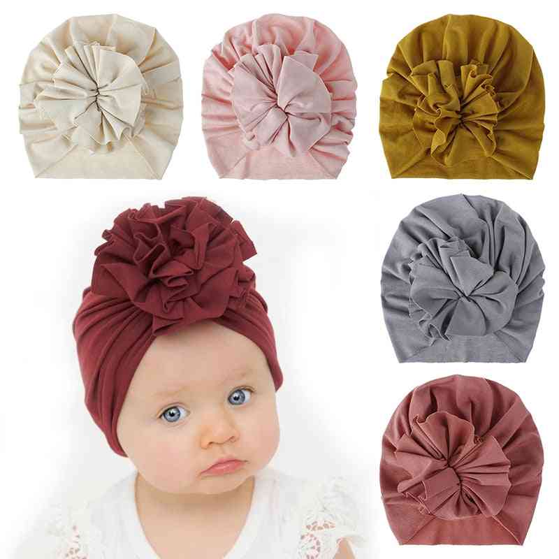 Baby Girl Hat Soft Cotton Turban