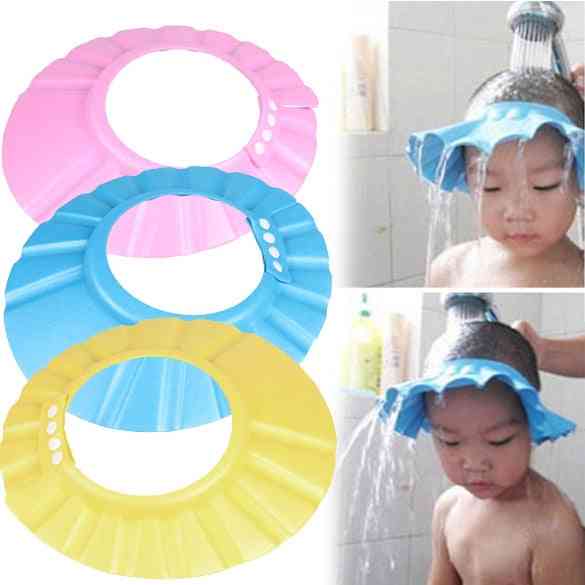 Baby Shampoo Cap Wash Hair Kids Bath Visor Hats