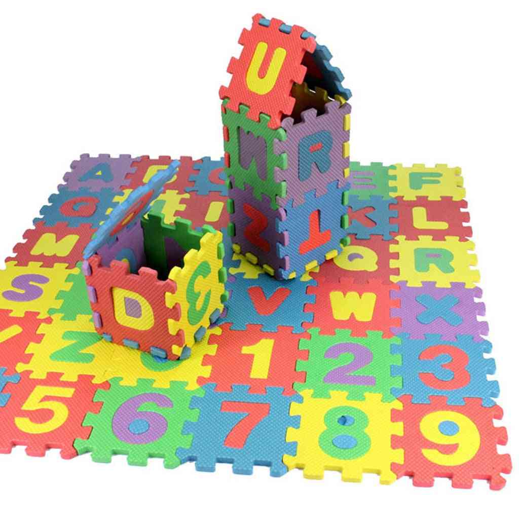Number Alphabet Puzzle Foam Math's Educational Toy