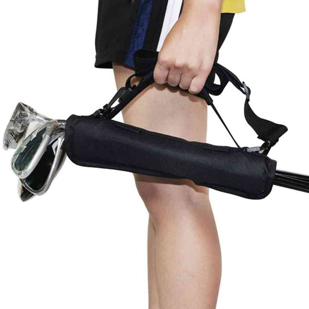 Mini Portable Nylon Golf Club Carrier Bag