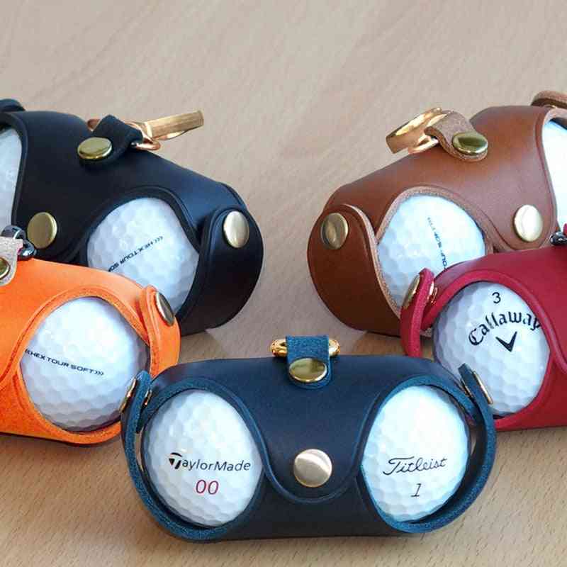 Hold 2 Balls, Golf Ball  Storage Bag
