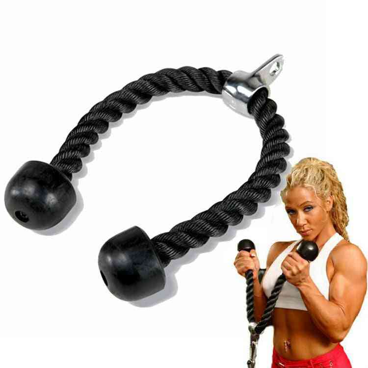 Double Head  Fitness Pull Rope