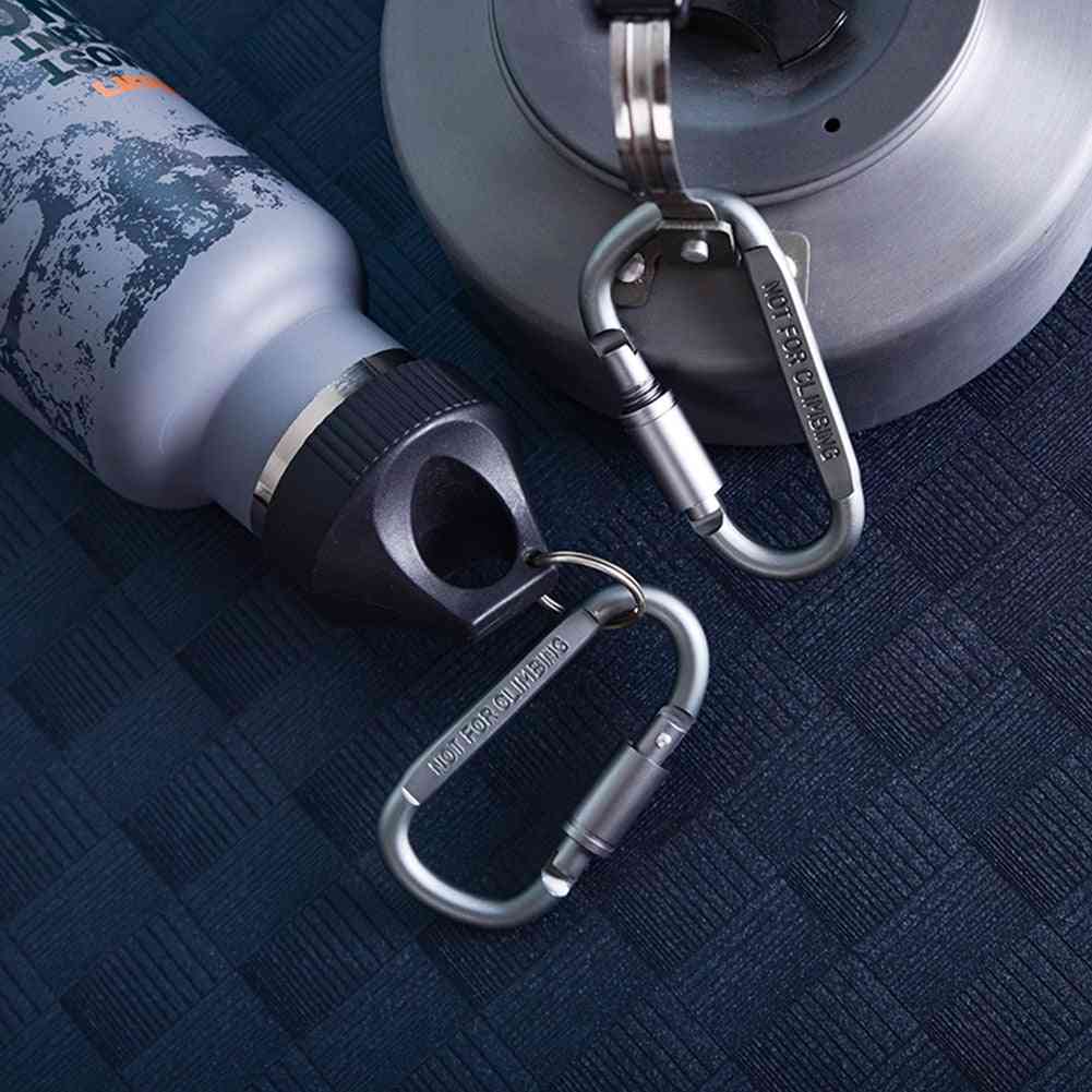 Ryggsäck karbinhake nyckelring utomhus camping aluminiumlegering