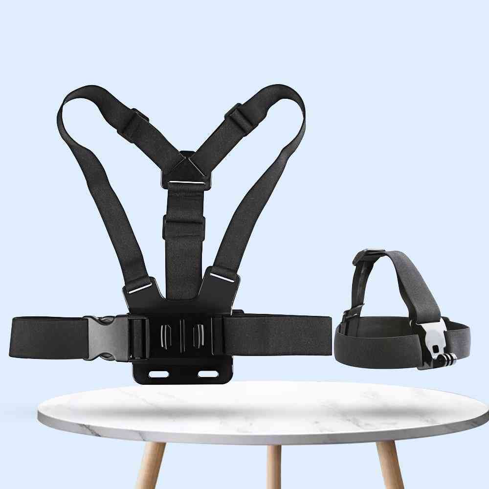Adjustable Harness Chest And Head Strap Belt