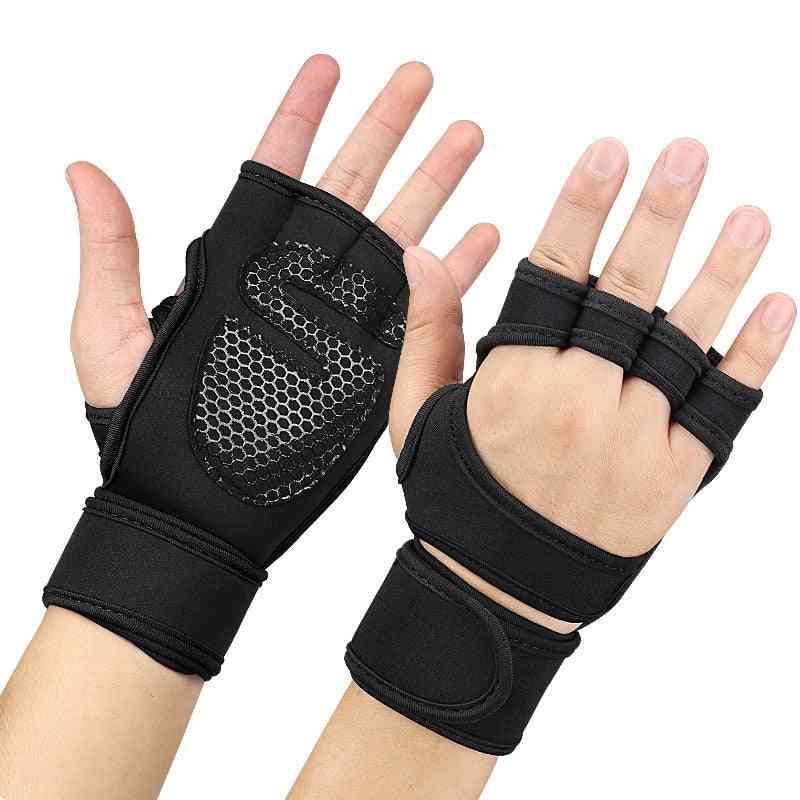 Sports Gym Fitness Shockproof Weight Lifting Training Glove