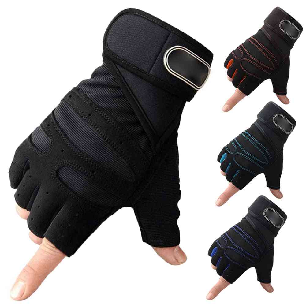 Half Finger Gym Heavy Weight Lifting Gloves