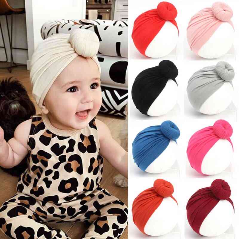 Cotton Blends, Soft Hat Accessories For Baby Girl, Boy