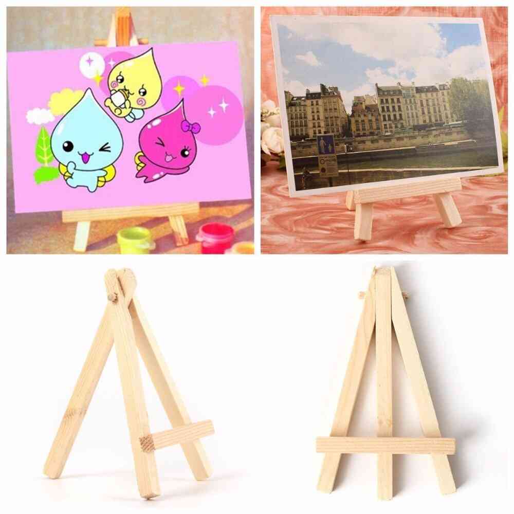 Kid's Mini Wooden Easel Stand