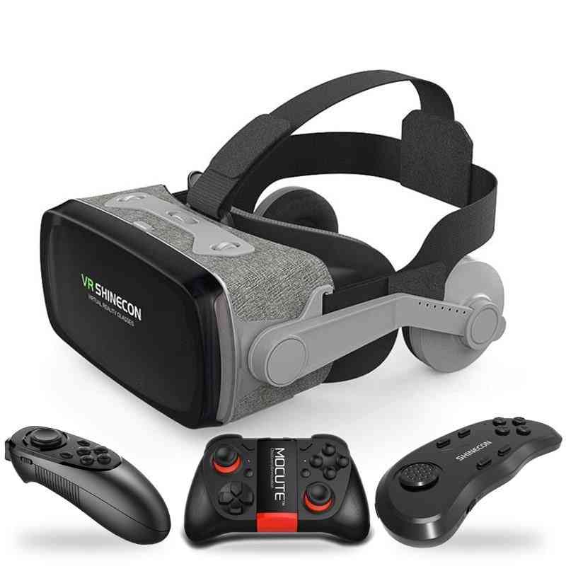 Game Lovers Vr Shinecon Virtual Reality 3d Glasses Goggle Cardboard Headset Box