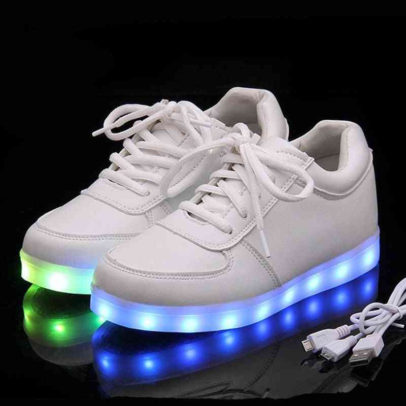 Unisex Womens&mens Luminous Sneakers