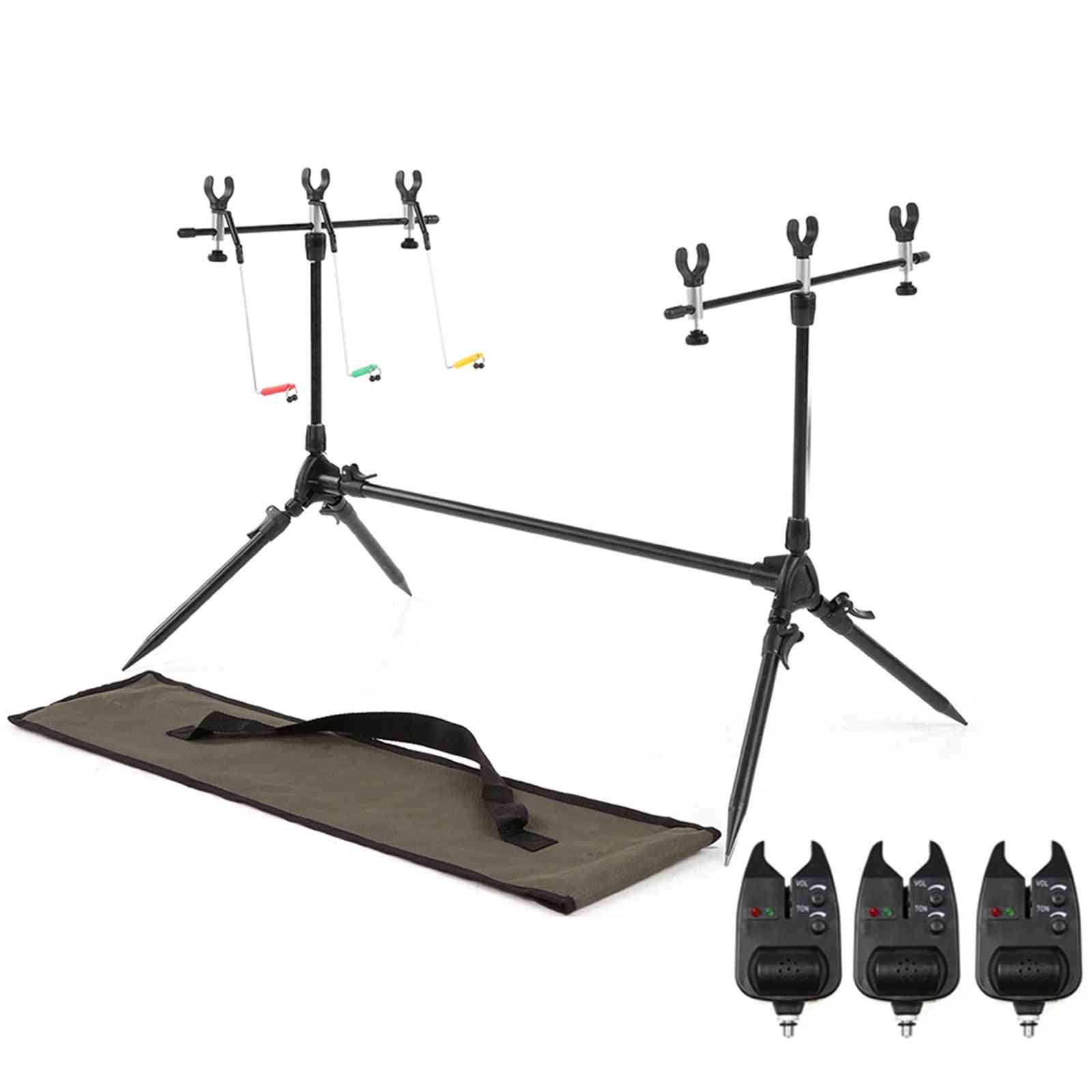 Multi-functional Fishing Rod Stand, Adjustable Retractable, Fish Pole Bracket Accessories