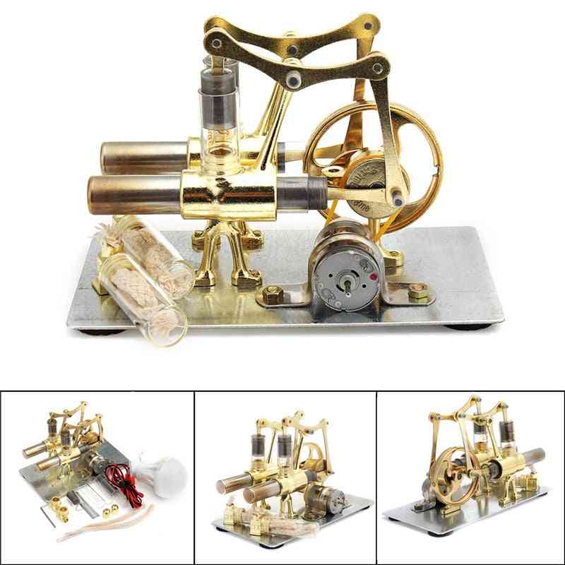 Balance Stirling Engine Miniature Model Steam Power
