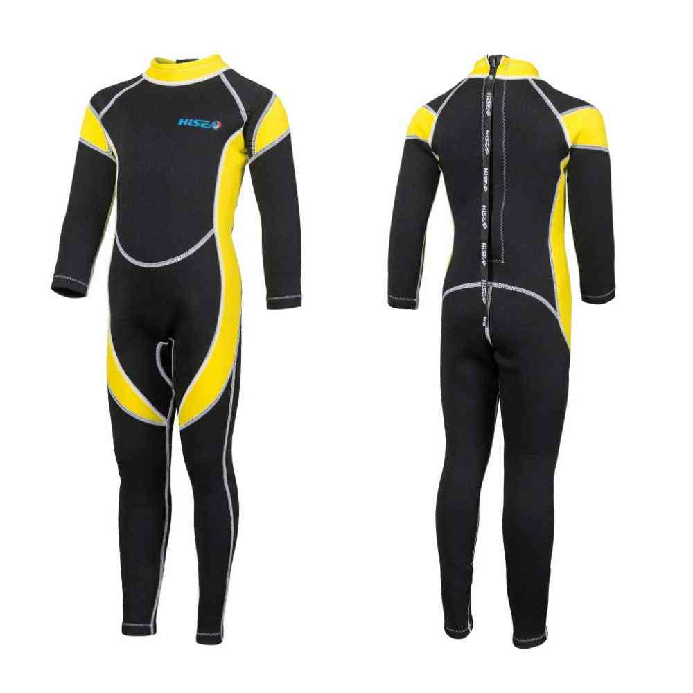 Kids, Long Sleeves, Swimwears Diving Suits